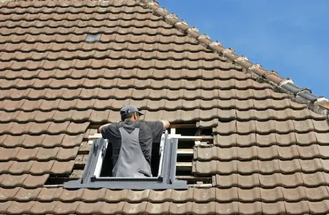 Pose de velux - Chauvigné